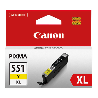 Canon Tintenpatrone 6446B001 CLI551XLY 11ml gelb