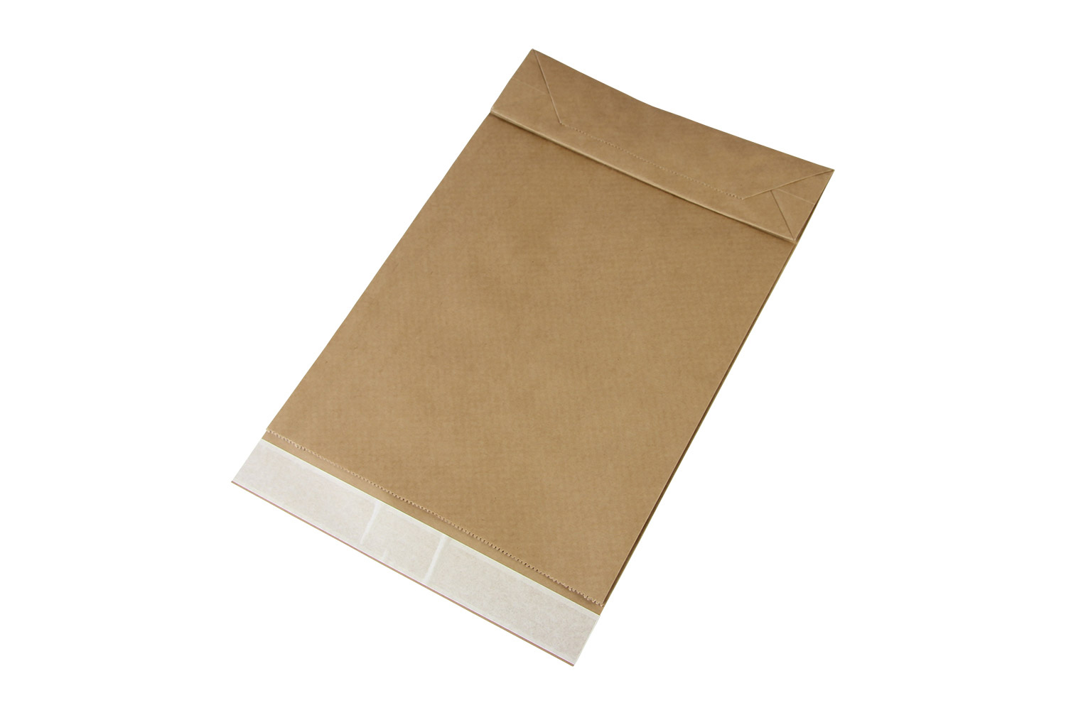 Papierversandtasche Maxi, braun, 120 g/m² | 250 x 353 + 50 mm (Offene Seite x L + Seitenfalte) | VE = 250 Stk.