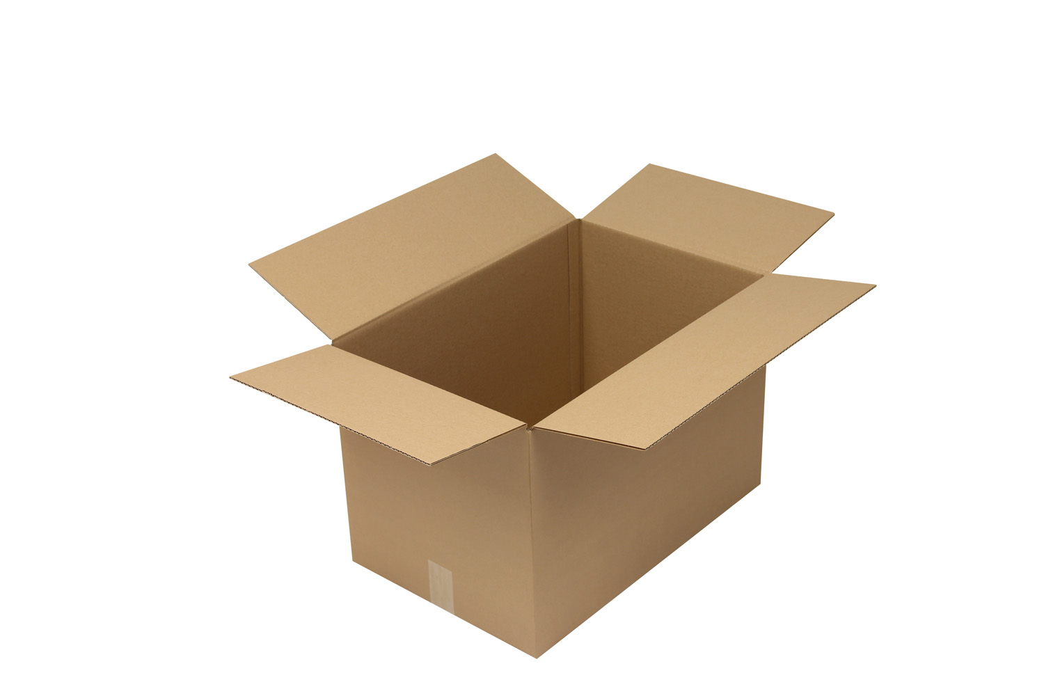 Wellpapp-Faltkarton 1-wellig, Modulkarton, braun, Qual. 1.30 | 590 x 390 x 390 mm (L x B x H) Innenmaß | VE = 25 Stk.