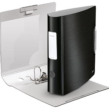 Leitz Ordner Active Style 11080094 DIN A4 82mm PP satin schwarz