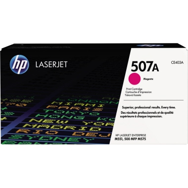 HP Toner CE403A 507A 6.000Seiten magenta