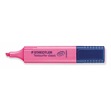 STAEDTLER Textmarker classic 364-23 1-5mm Keilspitze pink