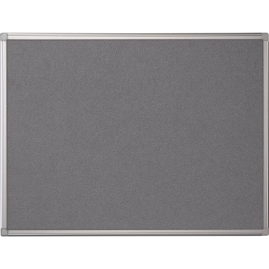Bi-office Pinnwand Maya FA1242170 Aluminiumrahmen Filz 150x120cm grau