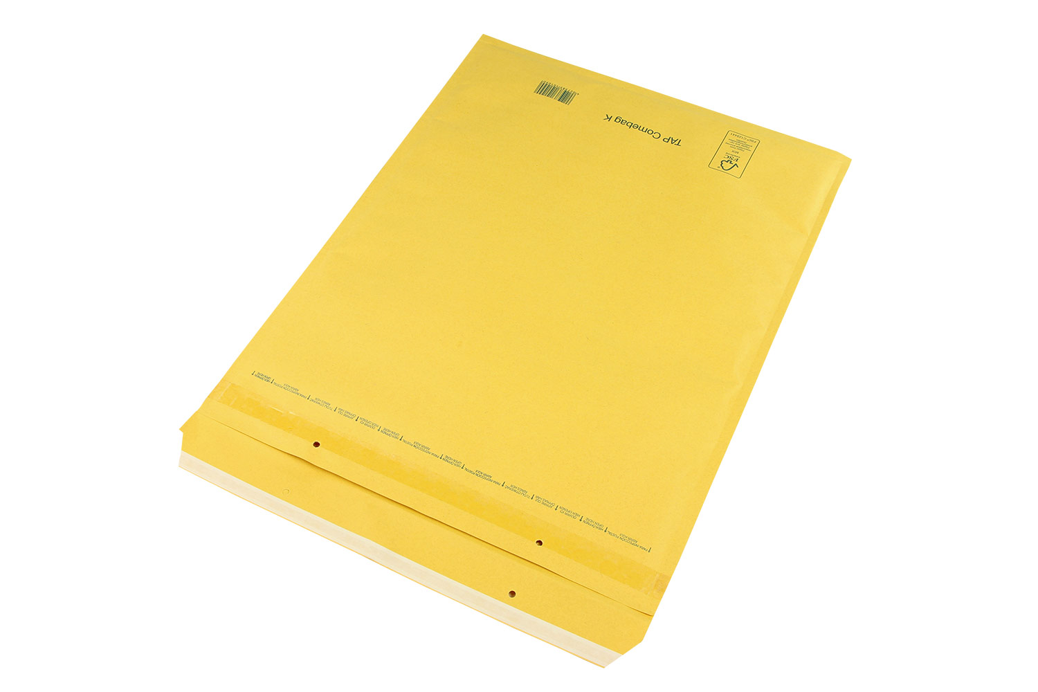 Luftpolster-Versandtasche, braun, SK-Verschluss, DIN C3 | 350 x 470 mm (Offene Seite x L) | VE = 100 Stk.