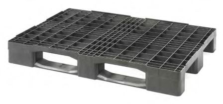 Kunststoffpalette, 1 Euromaß | 1200 x 800 x 150 mm (L x B x H), dyn. Tragkraft 1500 kg | VE = 16 Stk.