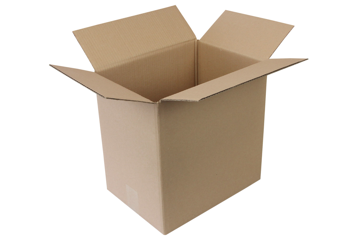 Wellpapp-Faltkarton 2-wellig, braun, Qual. 2.20 | 330 x 235 x 330 mm (L x B x H) Innenmaß | VE = 10 Stk.