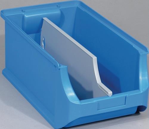Trennw.ProfiPlus f.Stapelsichtboxen H.125mm PS grau ALLIT || VE = 1 BT