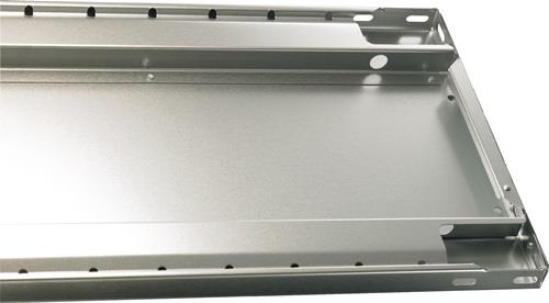Fachboden B1000xT400mm Trgf.150kg Stahlbl.silber verz.f.Steckregal 2St./SB || VE = 1 PA