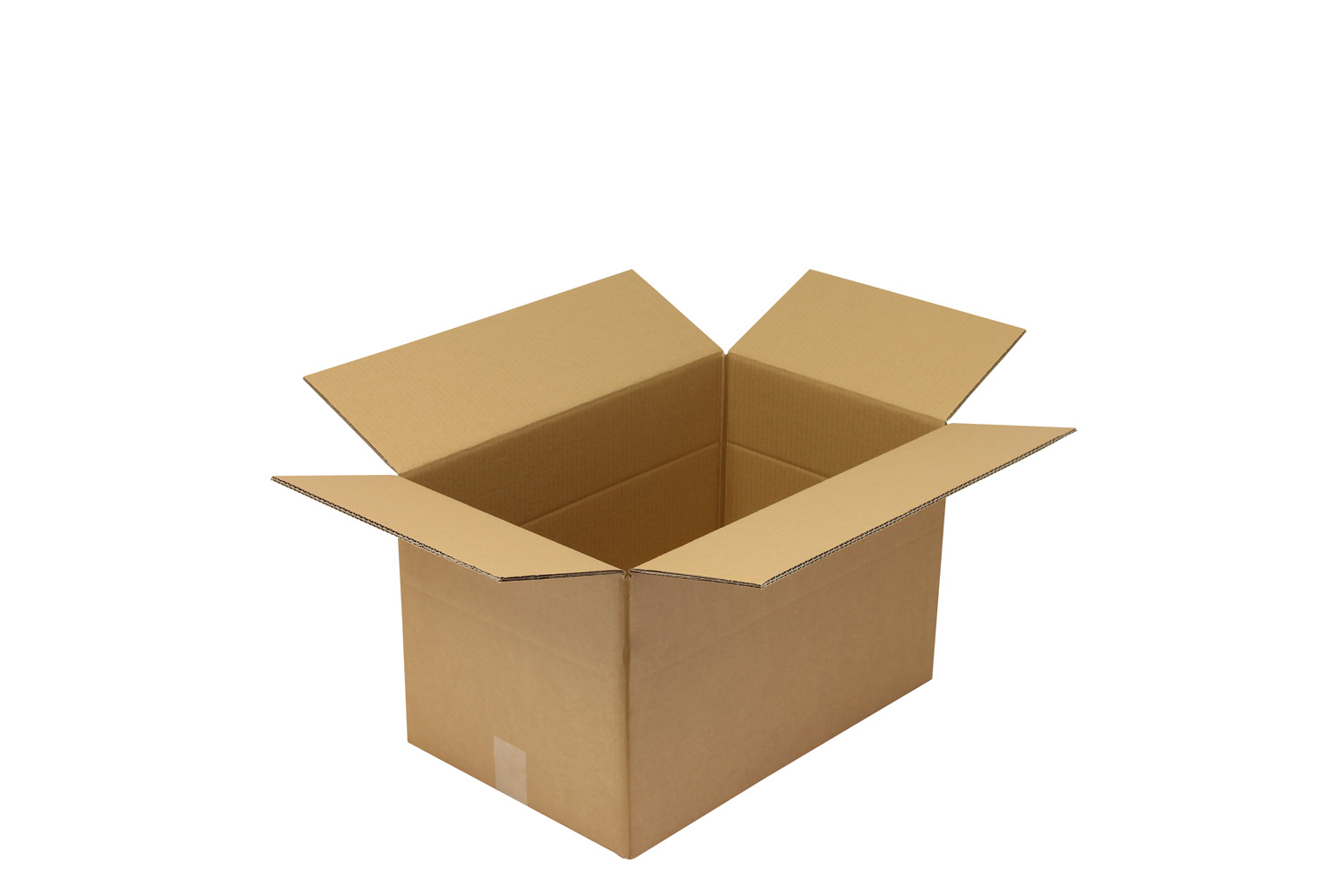 Wellpapp-Faltkarton 2-wellig, braun, Qual. 2.30 | 540 x 340 x 320 mm (L x B x H) Innenmaß | VE = 10 Stk.