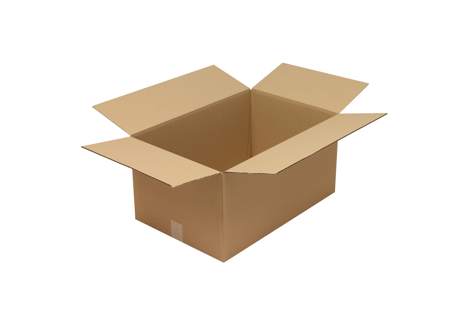 Wellpapp-Faltkarton 1-wellig, Modulkarton, braun, Qual. 1.30 | 590 x 390 x 290 mm (L x B x H) Innenmaß | VE = 25 Stk.
