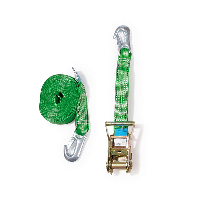 Zurrgurt mit Karabinerhaken und Standardratsche | 6 m x 35 mm (L x B) | VE = 2 Stk.