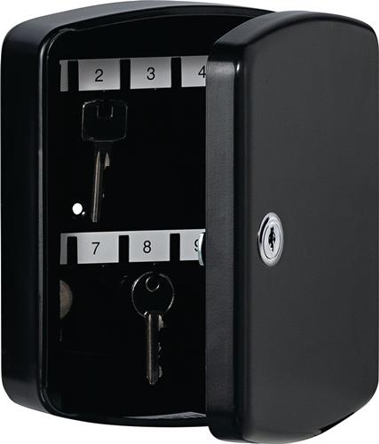 Schlüsselbox Key Box H255xB200xT75mm weiß Stahlbl.Anz.Hak.24 BURG-WÄCHTER || VE = 1 ST