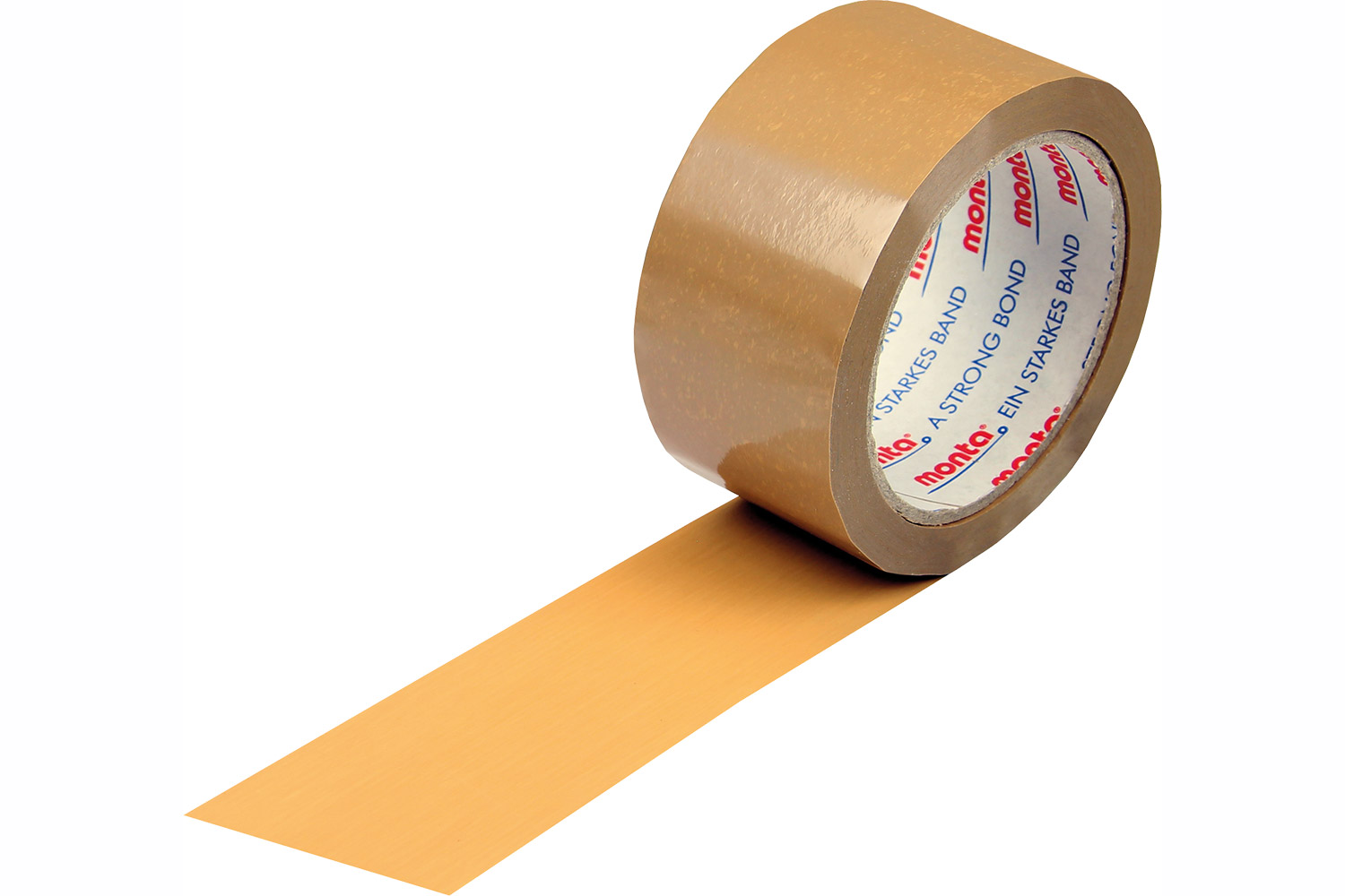 PVC-Klebeband monta 283, leise, braun, 52 µ | 50 mm x 66 lfm. | VE = 36 Stk.
