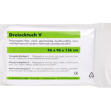 SÖHNGEN Dreiecktuch V 1010004 weiß