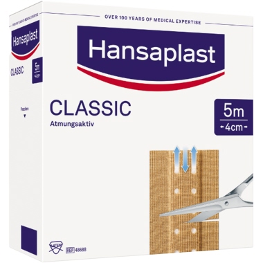 Hansaplast Pflaster CLASSIC 7577553 4cmx5m