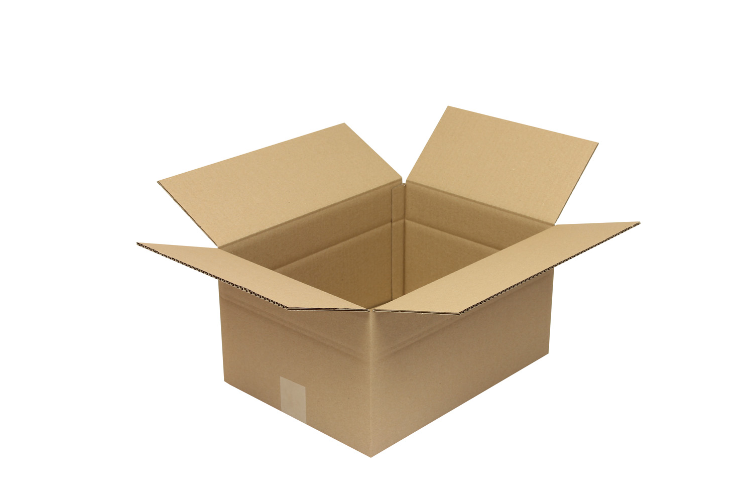 Wellpapp-Faltkarton 1-wellig, Modulkarton, braun, Qual. 1.20 | 390 x 290 x 200 mm (L x B x H) Innenmaß | VE = 25 Stk.
