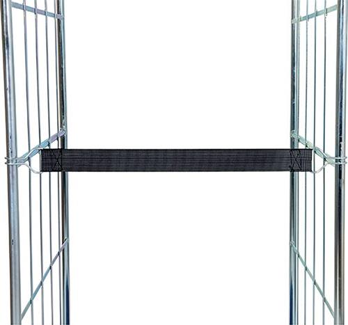 Spanngurt Textil/Gummi 1 Drahthaken/1 Drahtöse || VE = 2 ST