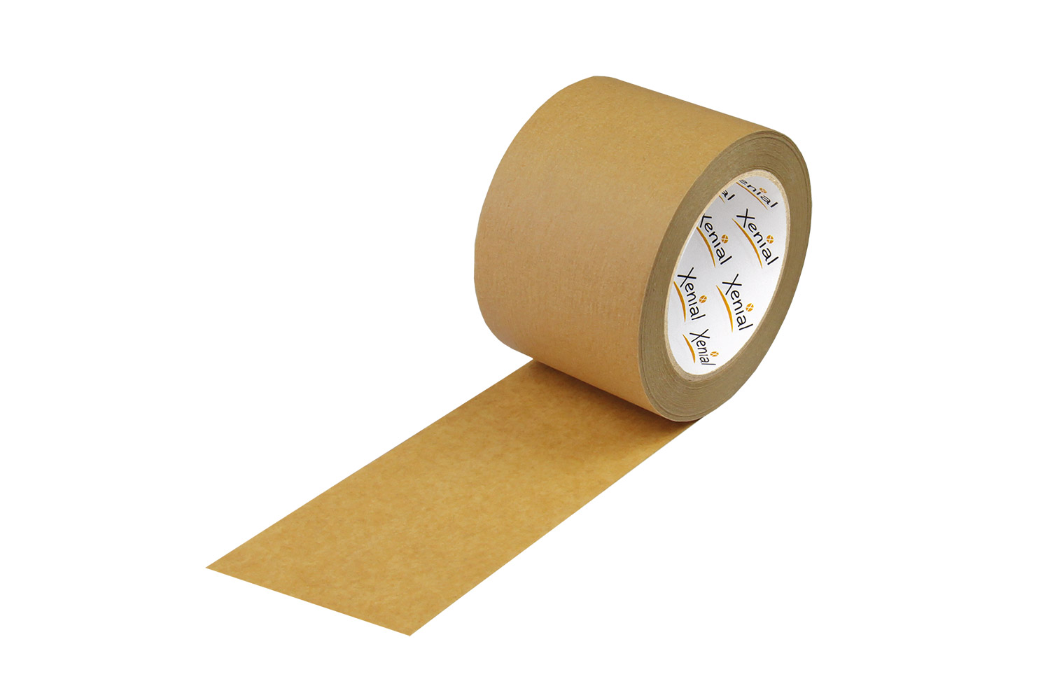Xenial Papier-Packband, 135 µ | 75 mm x 50 lfm. | VE = 24 Stk.