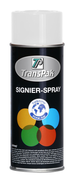 Signierspray, weiß | 400 ml Inhalt | VE = 2 Stk.