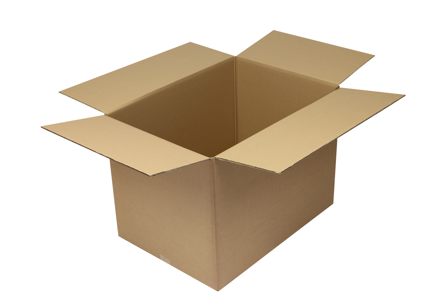 Wellpapp-Faltkarton 2-wellig, braun, Qual. 2.31 | 700 x 500 x 500 mm (L x B x H) Innenmaß | VE = 15 Stk.