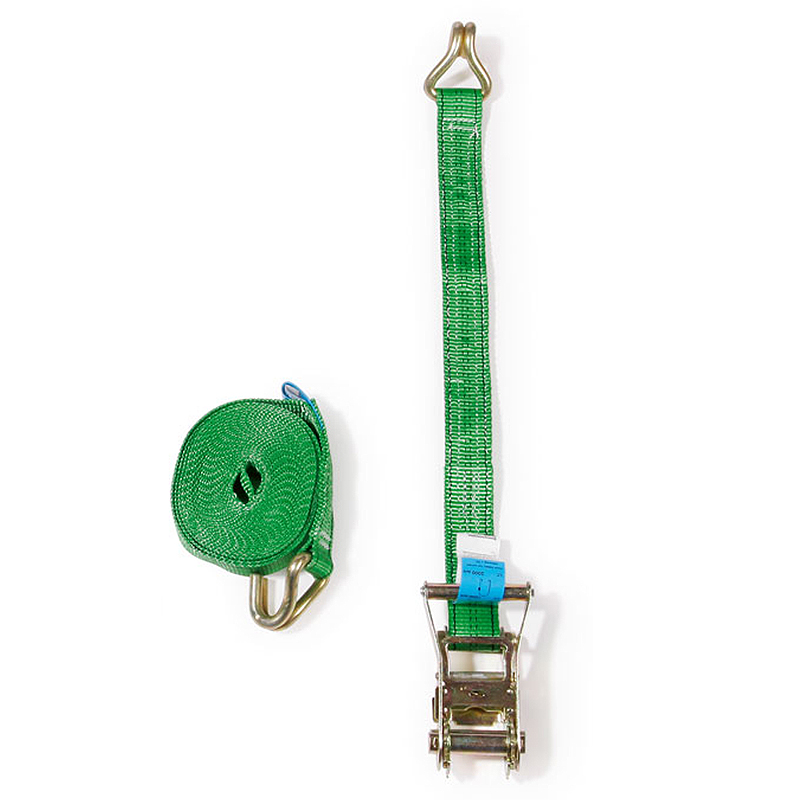 Zurrgurt mit Spitzhaken und Standardratsche | 6 m x 35 mm (L x B) | VE = 2 Stk.