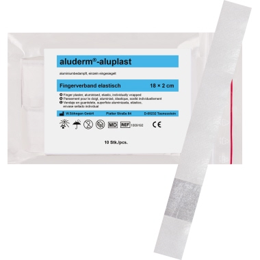 aluderm Fingerverband aluplast 1009192 18x2cm 10 St./Pack.