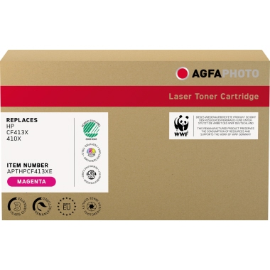 AgfaPhoto Toner APTHPCF413XE wie HP CF413X 410X magenta