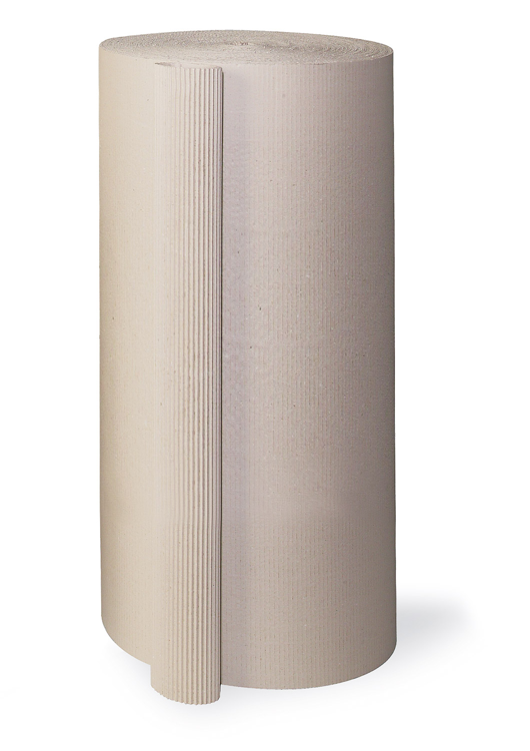 Rollenwellpappe offene Welle, 185 g/m², 1.200 mm breit | 1200 mm x 70 lfm. |