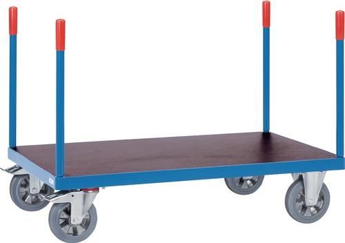 Rungenwagen Ladeflächen-L1600xB800mm STA brillantblau 4 Rungen Trgf.1200kg FETRA || VE = 1 ST