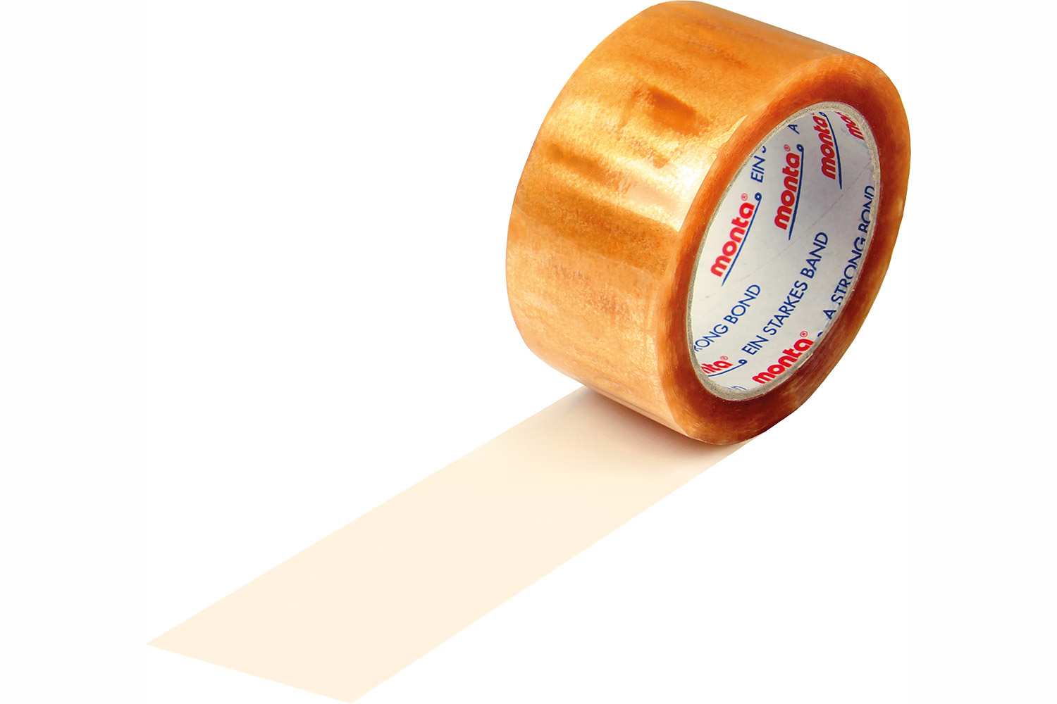 PP-Klebeband monta 315, leise, transparent, 57 µ | 50 mm x 66 lfm. | VE = 36 Stk.