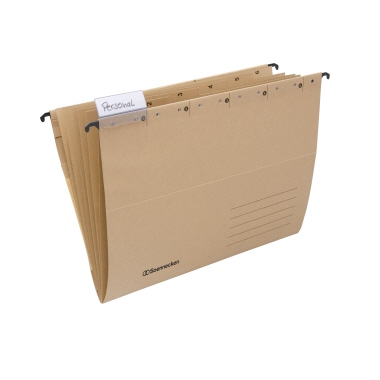 Soennecken Personalhefter 2053 DIN A4 Natronkarton natur +1Schild