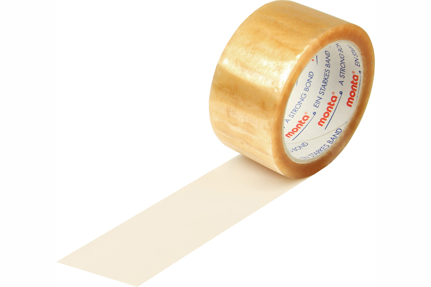 PP-Klebeband monta 331, transparent, 48 µ | 50 mm x 66 lfm. | VE = 36 Stk.