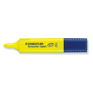 STAEDTLER Textmarker Classic 364-1 1-5mm Keilspitze gelb