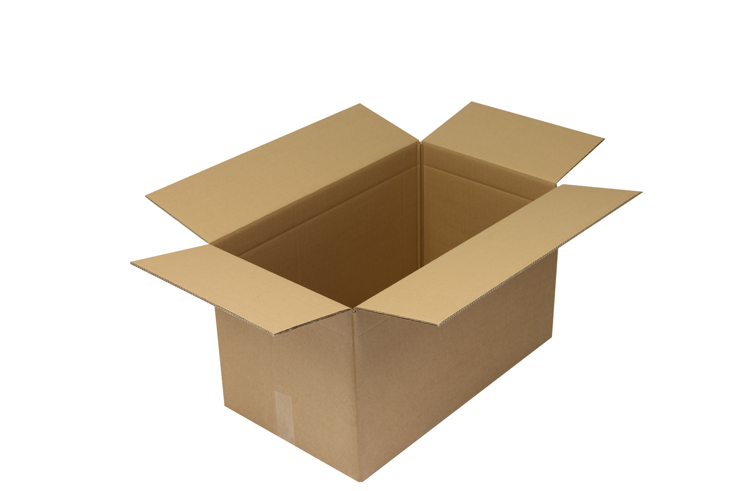 Wellpapp-Faltkarton 2-wellig, braun, Qual. 2.52 | 700 x 400 x 400 mm (L x B x H) Innenmaß | VE = 15 Stk.