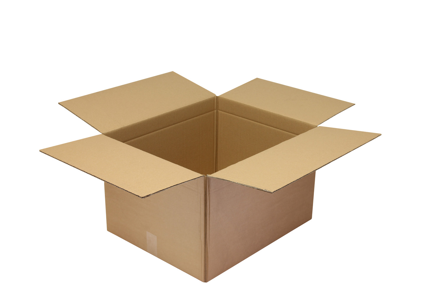 Wellpapp-Faltkarton 2-wellig, Modulkarton, braun, Qual. 2.32 | 580 x 480 x 360 mm (L x B x H) Innenmaß | VE = 10 Stk.
