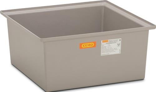 Auffangwanne 210l L850xB850xH390mm GFK o.Gitterrost || VE = 1 ST