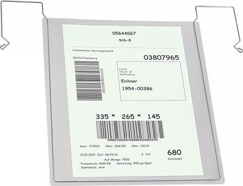 Dokumententasche B280xH325mm DIN A4 hoch m.flex.Drahtbügel EICHNER || VE = 10 ST