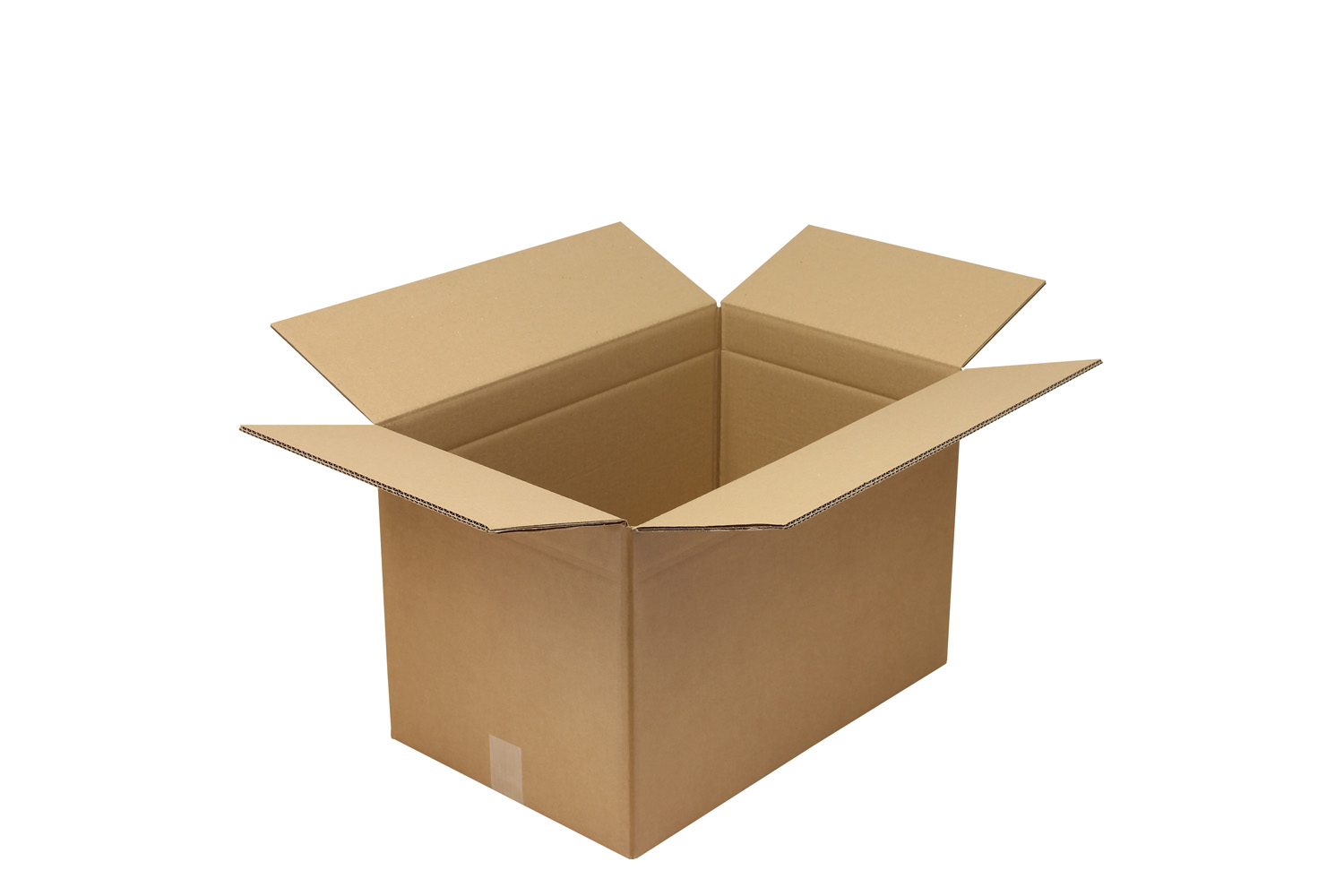 Wellpapp-Faltkarton 2-wellig, Modulkarton, braun, Qual. 2.30 | 575 x 370 x 370 mm (L x B x H) Innenmaß | VE = 10 Stk.