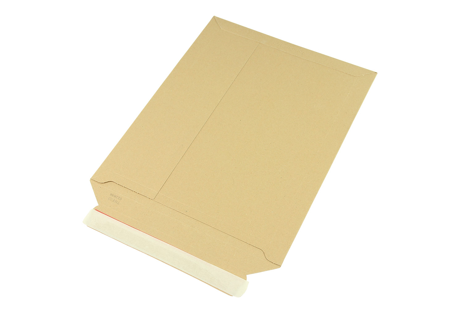 Vollpapp-Versandtasche, 500 g/m², braun, SK-Verschluss, DIN B4 | 290 x 370 mm (Offene Seite x L) | VE = 100 Stk.