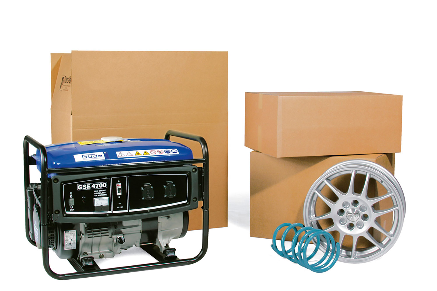 Baggage-Karton, 22 cuft, braun, Qual. 2.92 | 1018 x 688 x 816 mm (L x B x H) Innenmaß | VE = 5 Stk.