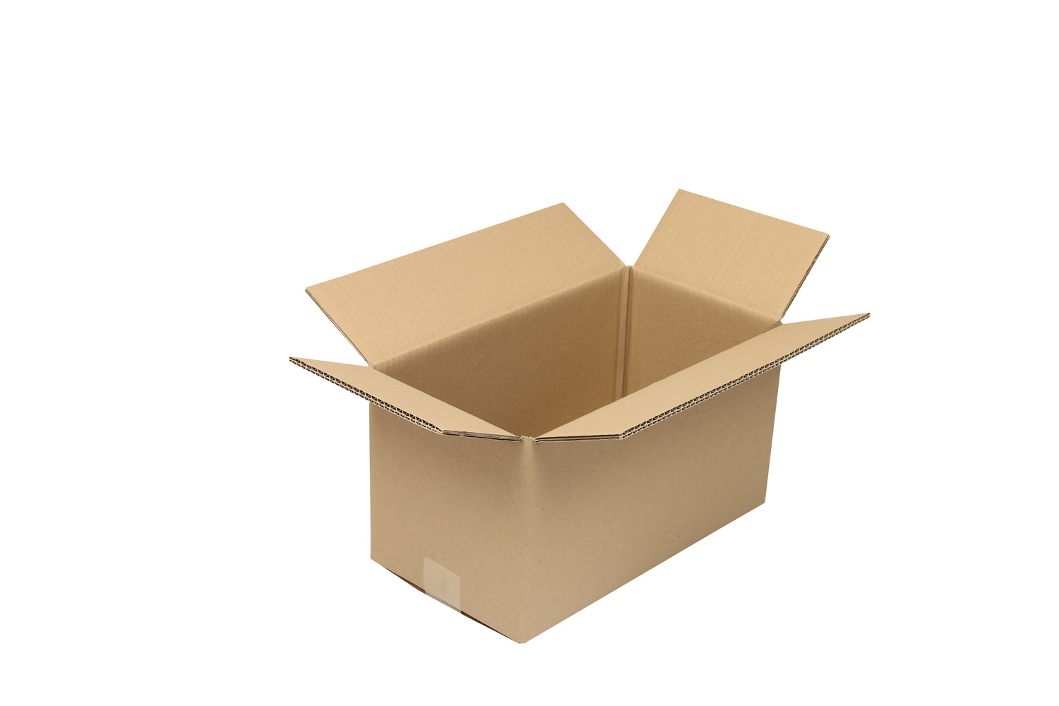 Wellpapp-Faltkarton 2-wellig, braun, Qual. 2.20 | 380 x 200 x 200 mm (L x B x H) Innenmaß | VE = 20 Stk.