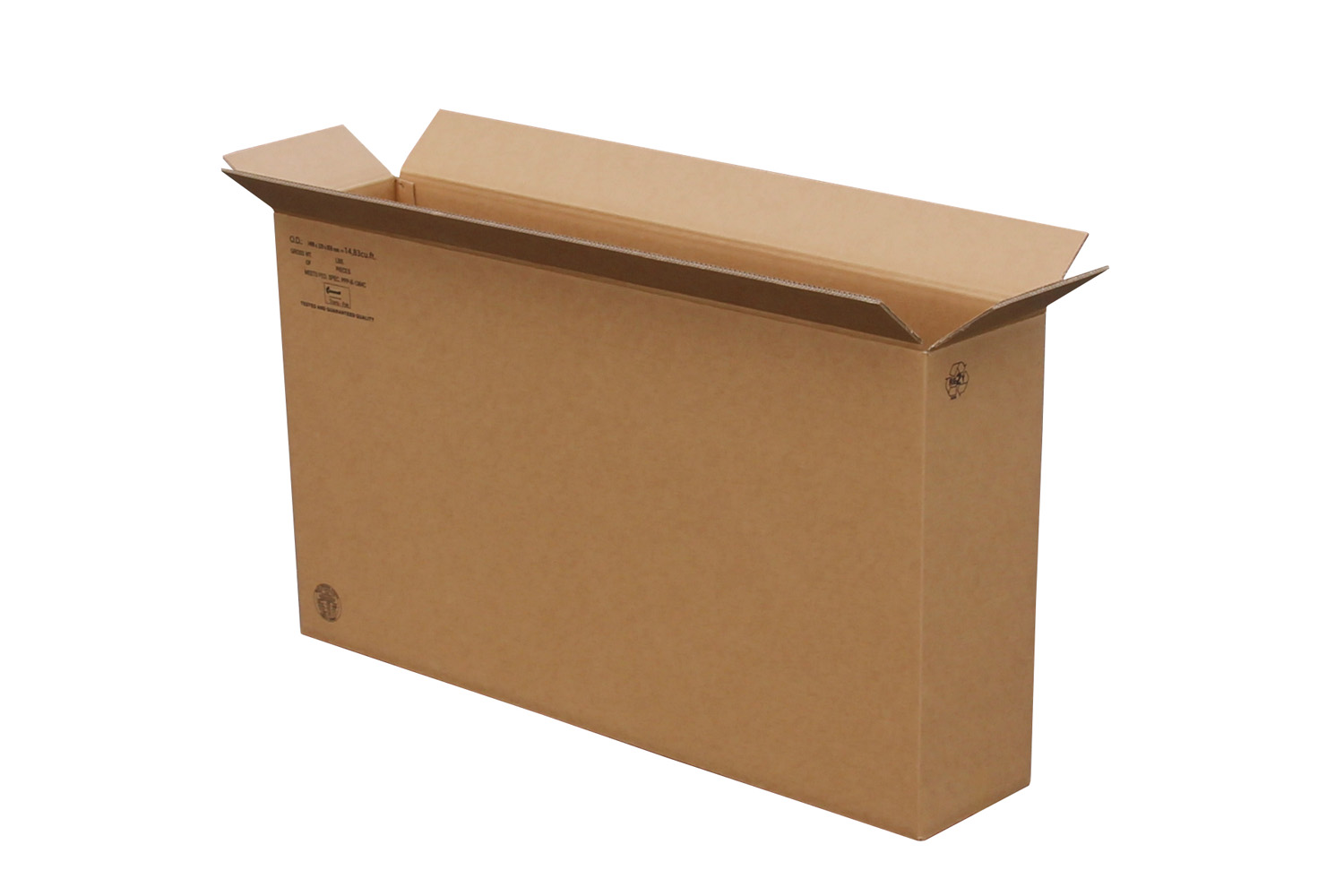 Baggage-Karton, 16 cuft, braun, Qual. 2.92 | 1478 x 300 x 836 mm (L x B x H) Innenmaß | VE = 5 Stk.