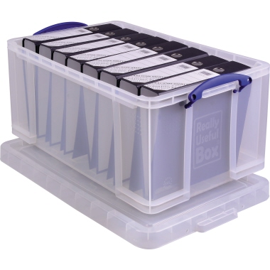 Really Useful Box Aufbewahrungsbox 64C 44x31x71cm 64l transparent