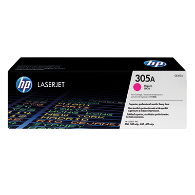 HP Toner CE413A 305A 2.600Seiten magenta