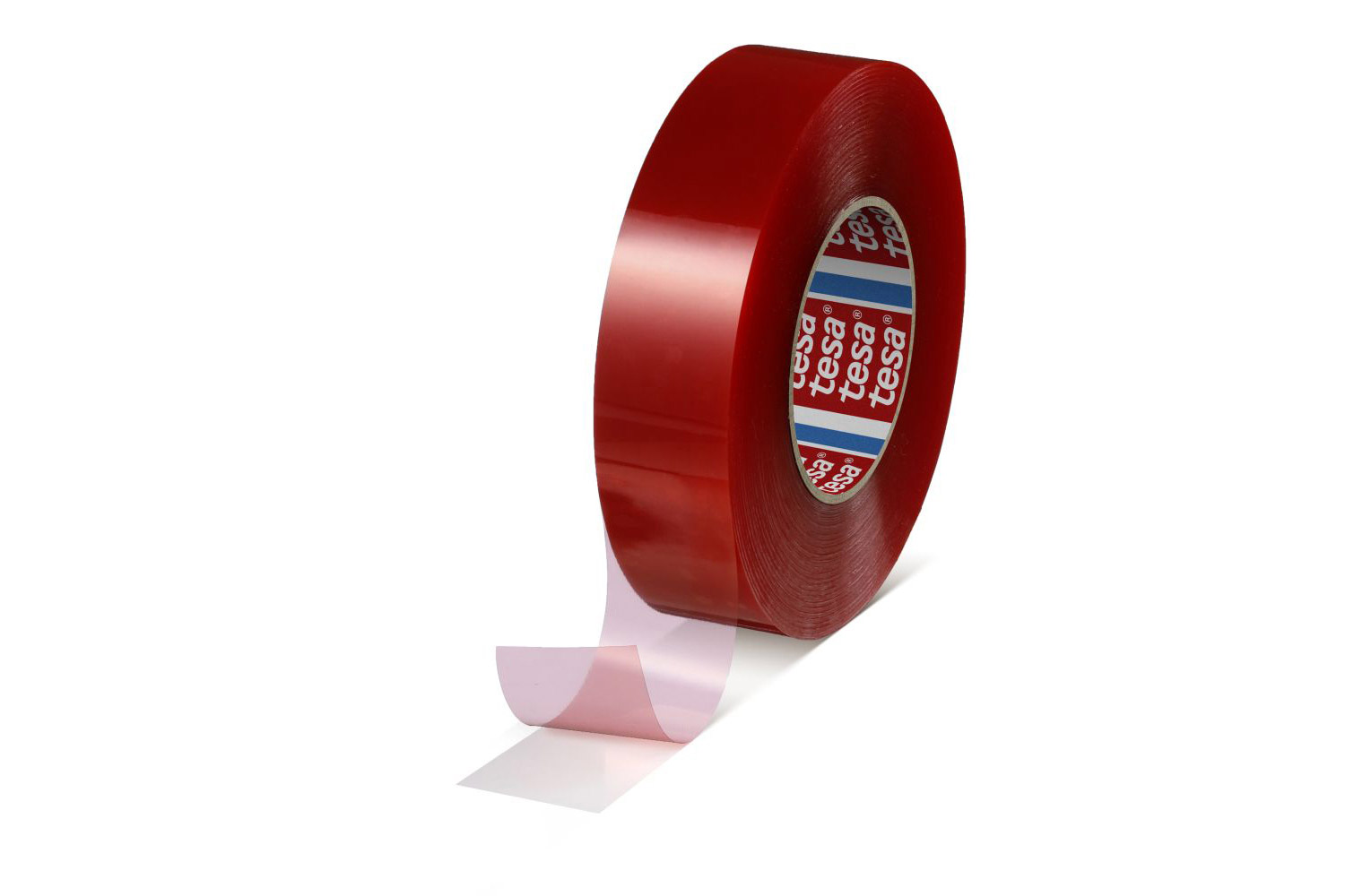 Temperaturbeständiges doppelseitiges Klebeband tesa® 4965, 205 μ | 38 mm x 50 lfm. | VE = 8 Stk.