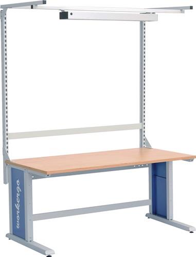 Aufbaugestell Workergo B2000xT750xH1250mm Modell 1 BEDRUNKA+HIRTH || VE = 1 ST