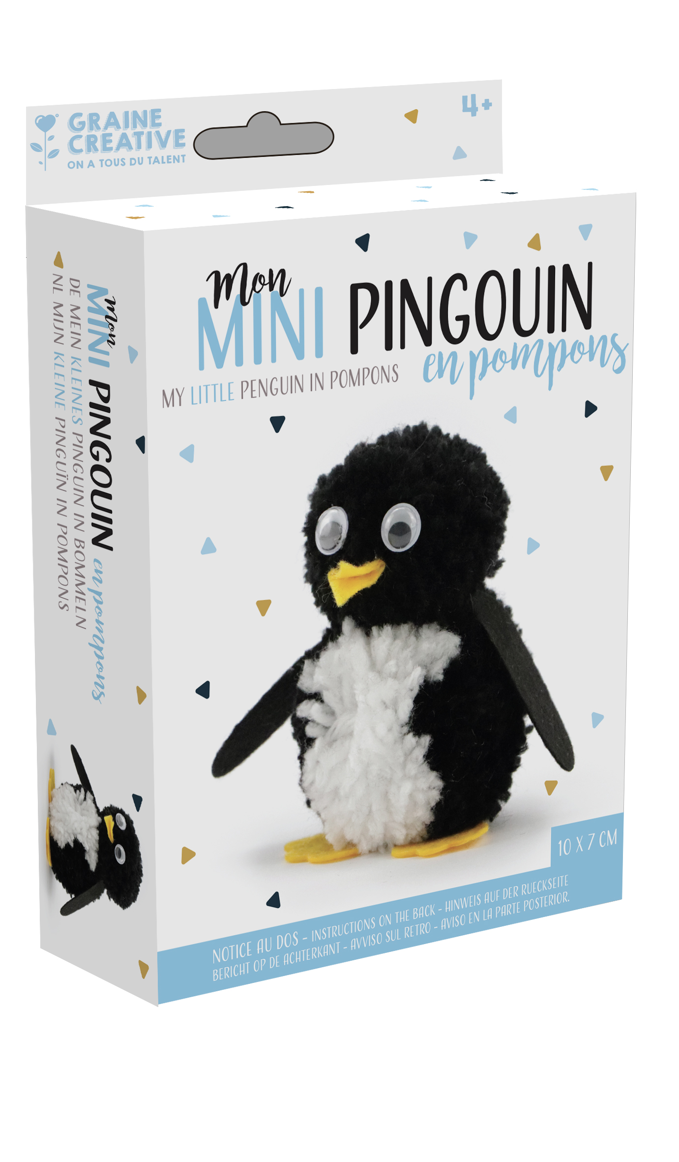 DIY Set - Pompom Kit Pinguin