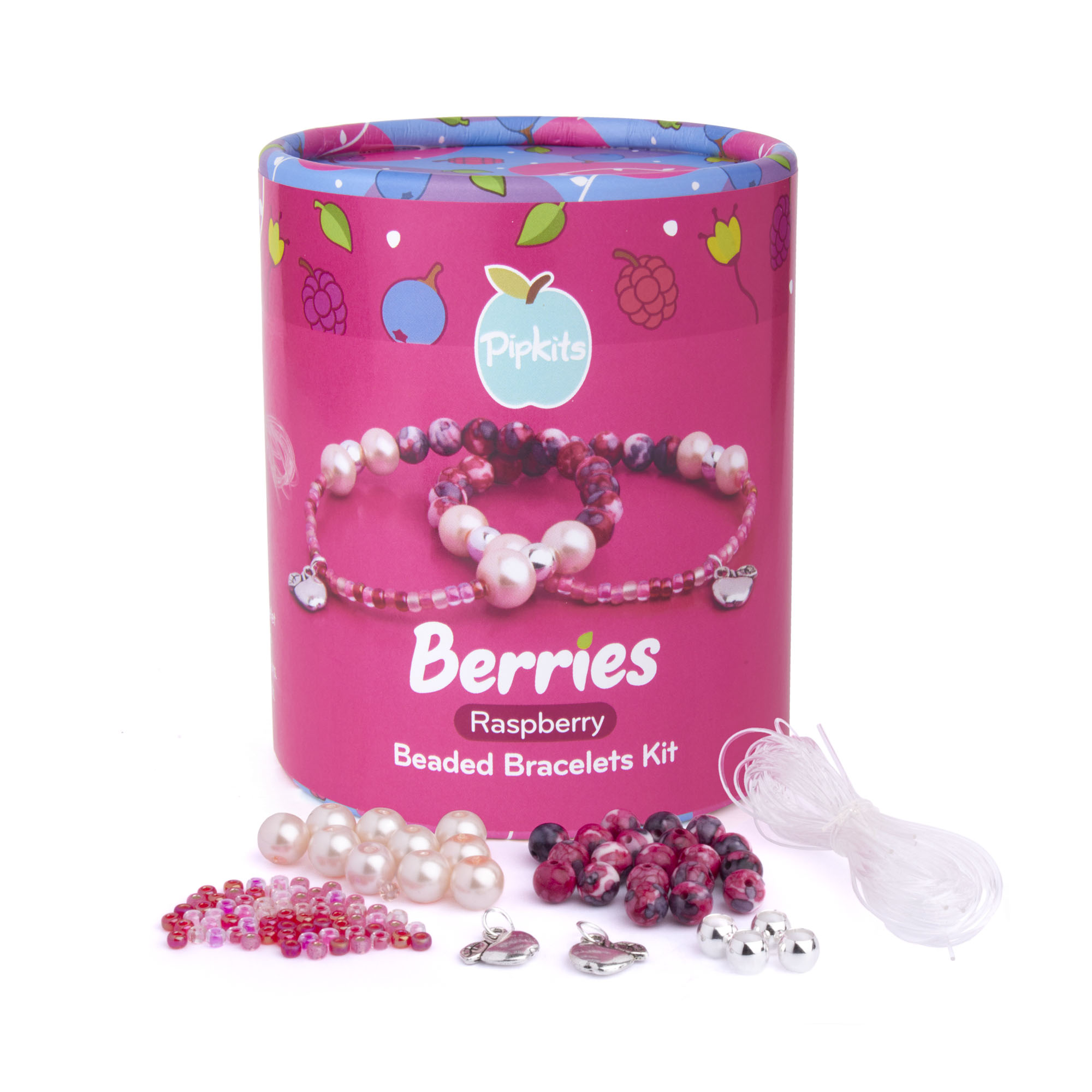 Beeren Perlenarmband Pipkit Raspberry (2 Armbänder)