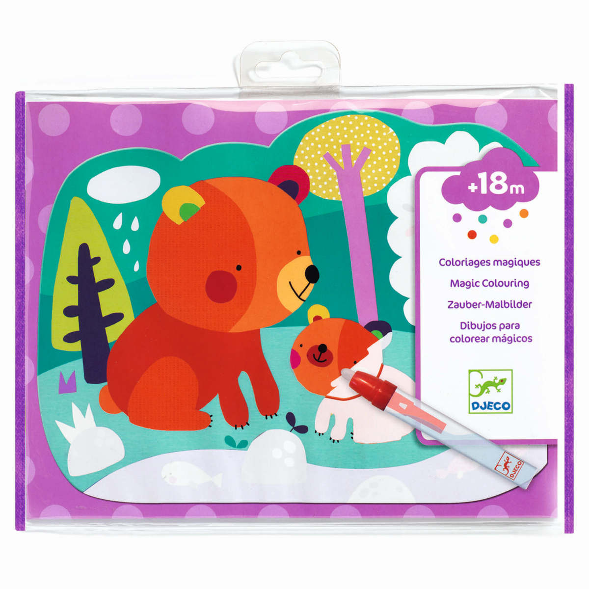 Wassermalen: Im Wald versteckt Wassermalen: Im Wald versteckt