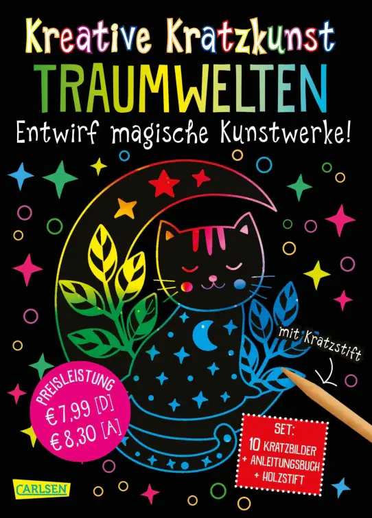 Kreative Kratzkunst: Traumwelten Kreative Kratzkunst: Traumwelten